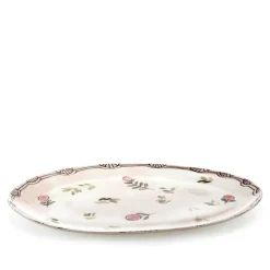 Oval Plate °2 L Mirtillo Nude