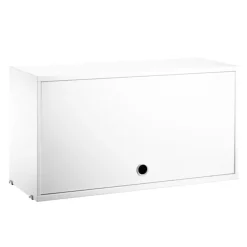 Overskap med foldedør 78x30cm