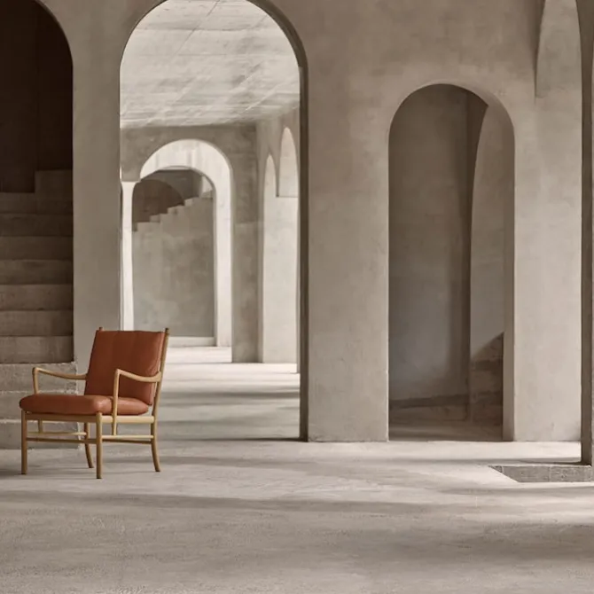 OW149 Colonial Chair - Eik