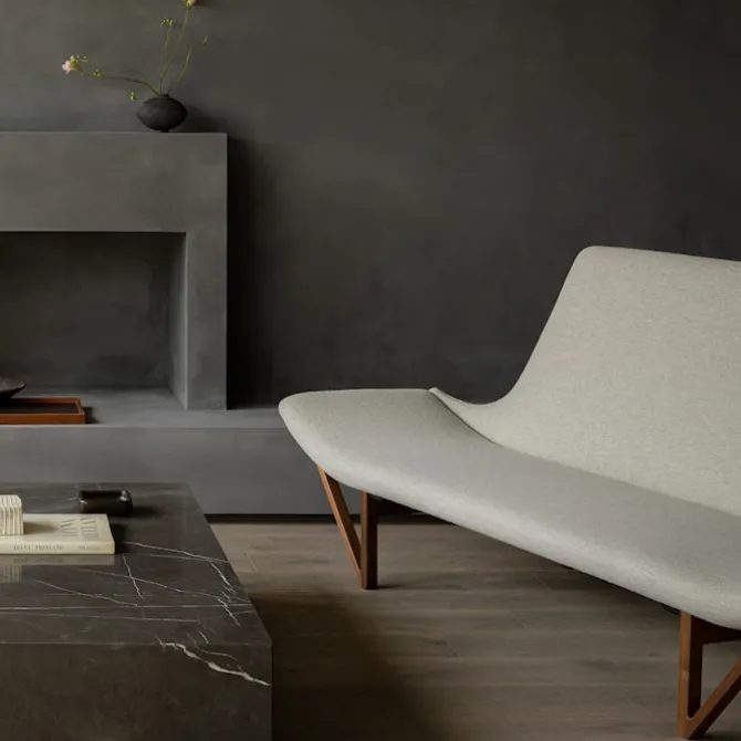 Pagode sofa eik