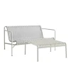 Palissade cord loungegruppe med loungesofa & lavt tredgårdsbord
