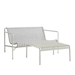 Palissade cord loungegruppe med loungesofa & lavt tredgårdsbord