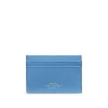 Panama Flat Card Holder - Nile Blue