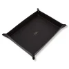 Panama Large Rectangular Trinket Tray - Black