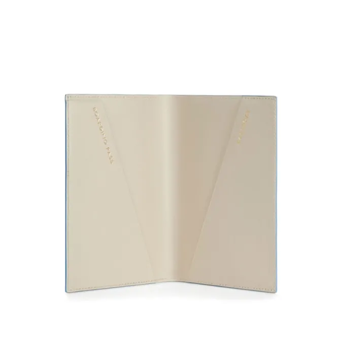 Panama Passport Cover - Nile Blue