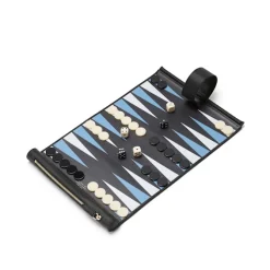 Panama Travel Backgammon Roll - Black