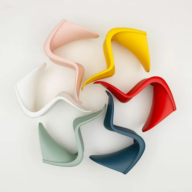 Panton Junior barnstol
