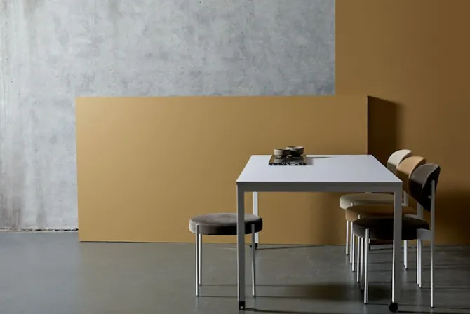 Panton Move Table White