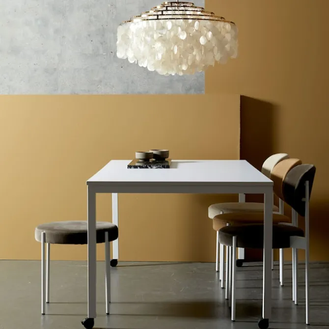 Panton Move Table White