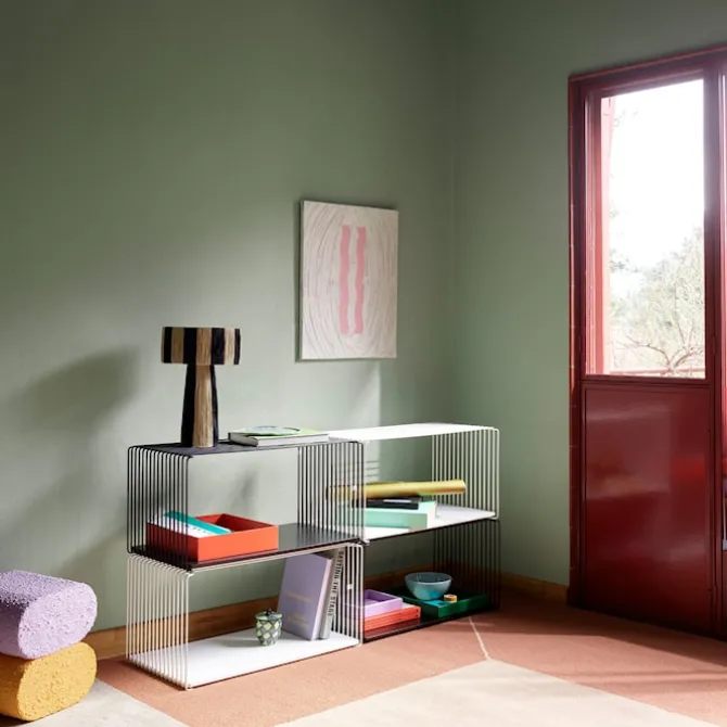 Panton Wire Extended hylleplan 18,8x68,2 cm