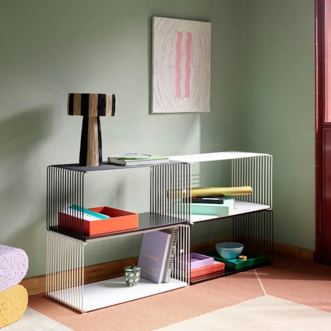 Panton Wire Extended hylleplan 18,8x68,2 cm