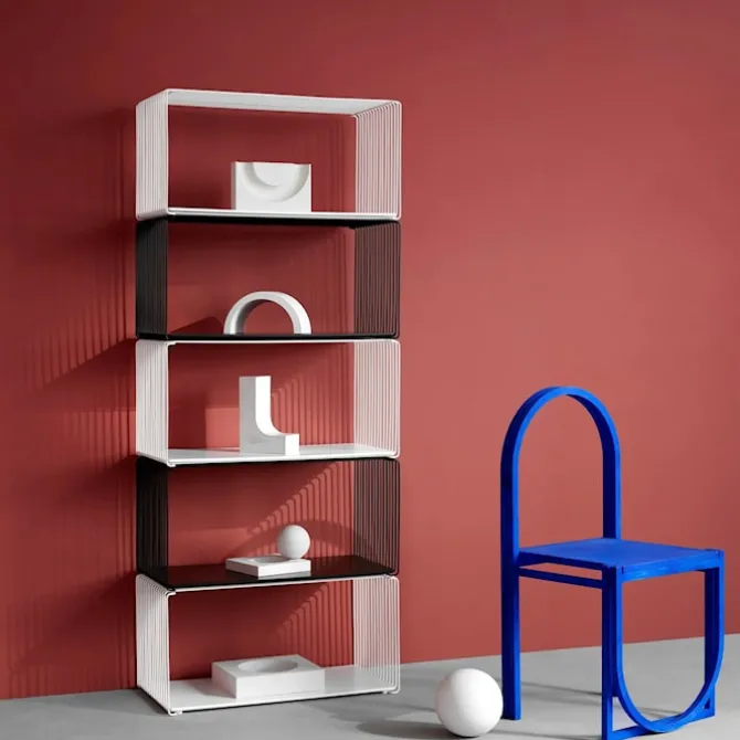Panton Wire Extended hylleplan 18,8x68,2 cm