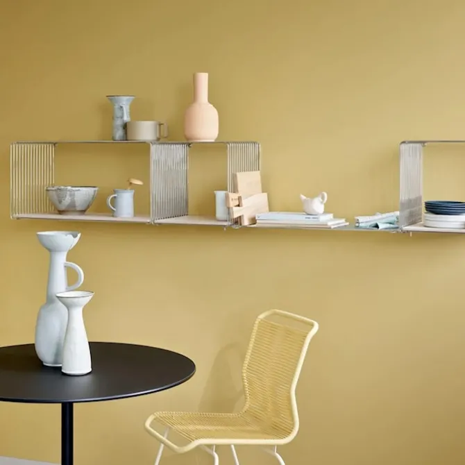 Panton Wire Extended hylleplan 18,8x68,2 cm