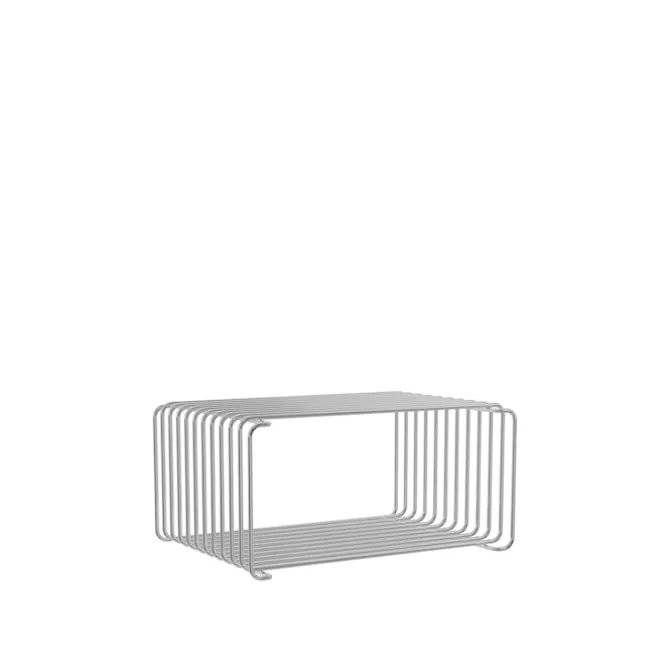 Panton Wire Half Height hylle, dybde 25,7 cm