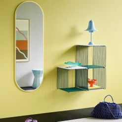 Panton Wire Single toppskiva marmor, djup 34,8 cm