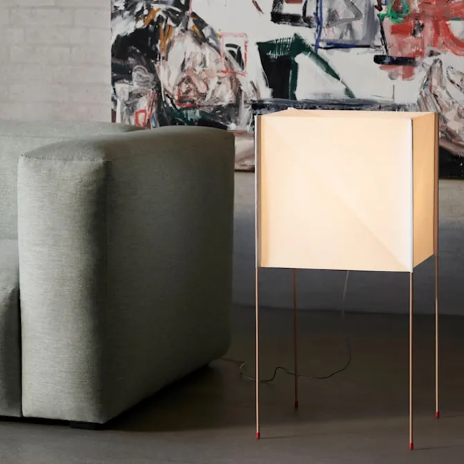 Paper Cube gulvlampe