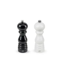 Paris Duo Salt Pepper Mill - Black White