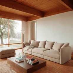 Pavarotti 3-Seater with Ottoman