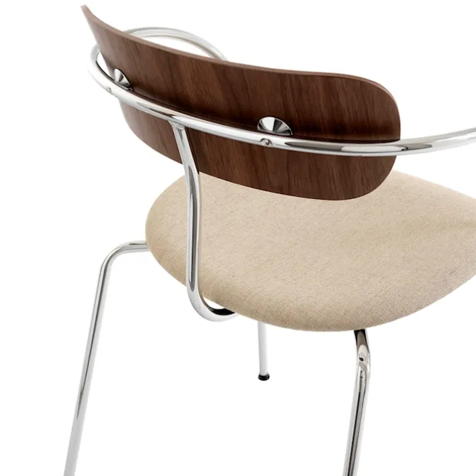 Pavilion Armchair AV4 Chrome