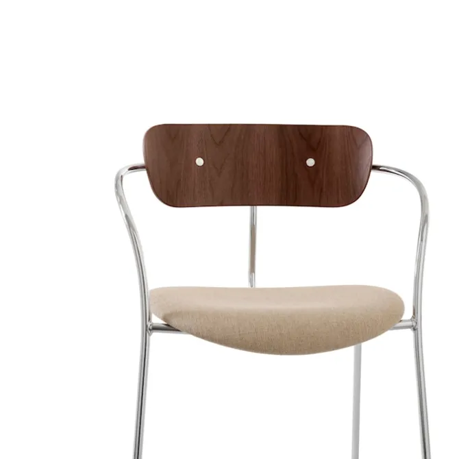 Pavilion Armchair AV4 Chrome