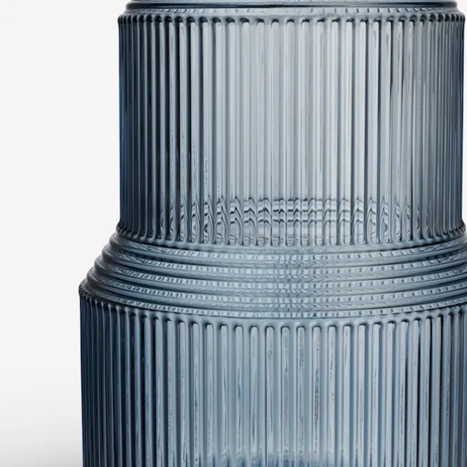 Paviljong Vase 350 mm - Blå