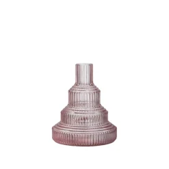 Paviljong Vase 134 mm - Lys rosa