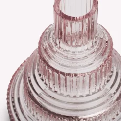 Paviljong Vase 134 mm - Lys rosa