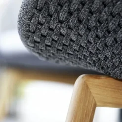 Peacock Lounge Chair Dark Grey