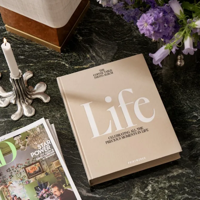 Photo Album - Life, Beige