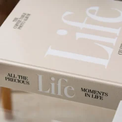 Photo Album - Life, Beige