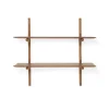 PI Wall Shelf Mahogany
