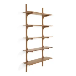 PI Wall Shelf Mahogany