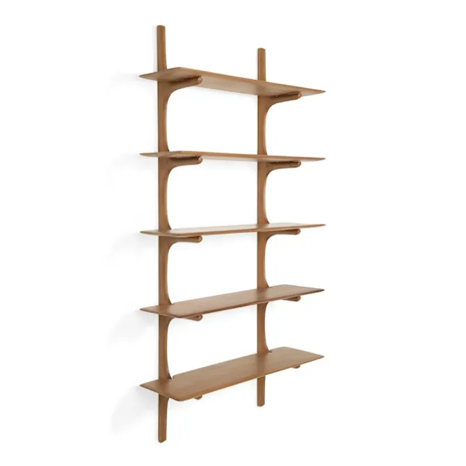 PI Wall Shelf Mahogany