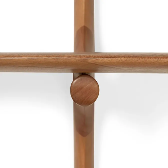 PI Wall Shelf Mahogany