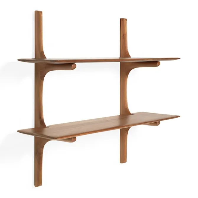 PI Wall Shelf Mahogany