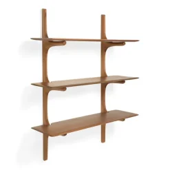 PI Wall Shelf Mahogany