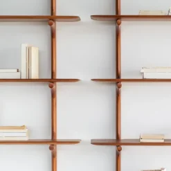 PI Wall Shelf Mahogany