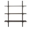 PI Wall Shelf Mahogany Dark Brown