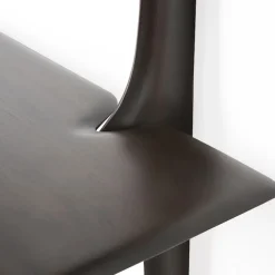 PI Wall Shelf Mahogany Dark Brown