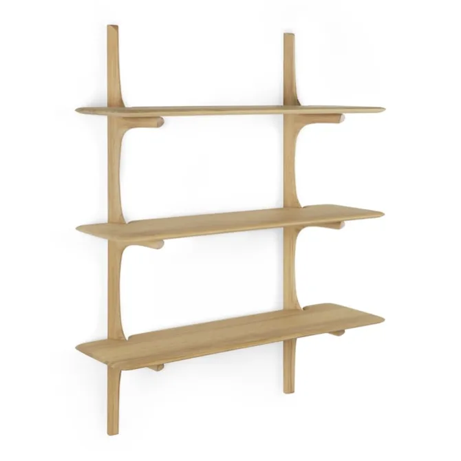 PI Wall Shelf Oak