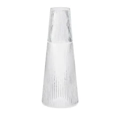 Pilastro karaffel med drikkeglass 1 L