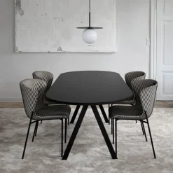 Pipe Chair Black Legs