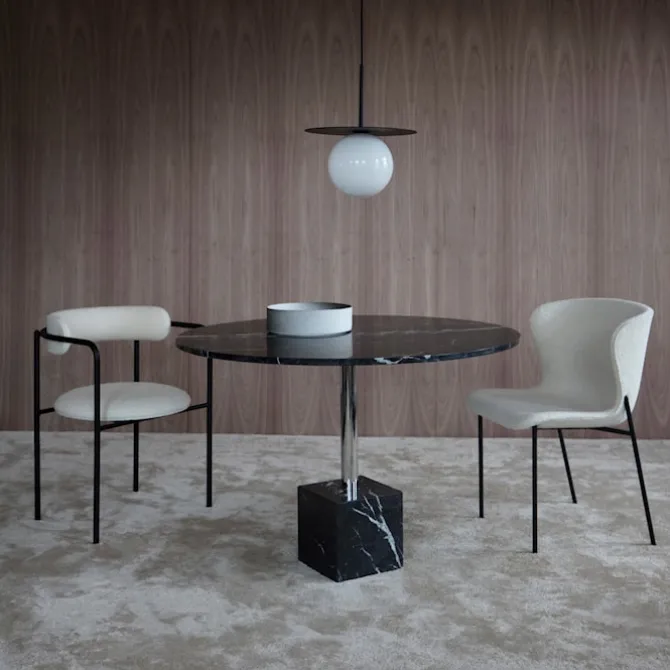 Pipe Chair Black Legs