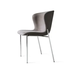 Pipe Chair Chrome Legs