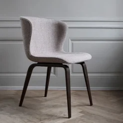 Pipe Chair Wood Smoked Legs
