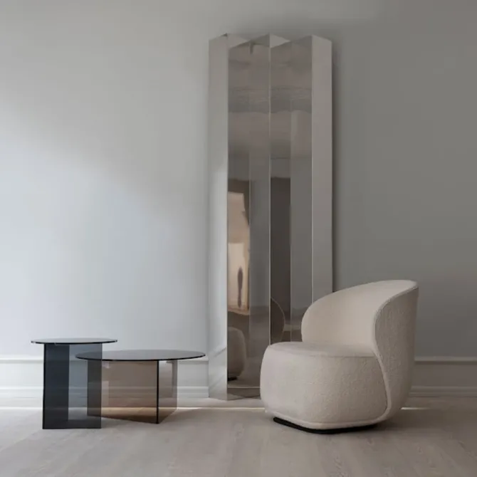 Pipe Lounge Chair Return Swivel