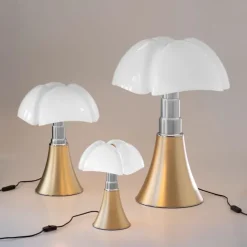 Pipistrello Medium Table Lamp Brass - Dimbar