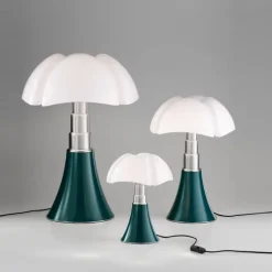 Pipistrello Medium Table Lamp, Agave Green - Dimbar