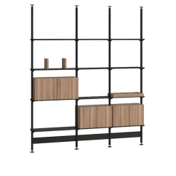 Pira G2 F-C B Black Gray/Walnut