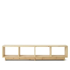 Plank Bookcase Low